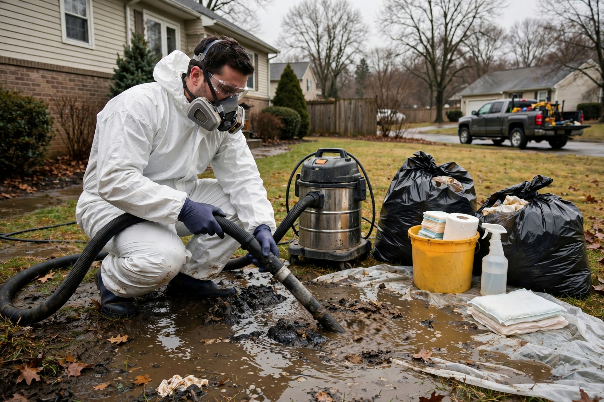 Emergency Sewage Cleanup in Odenton, MD