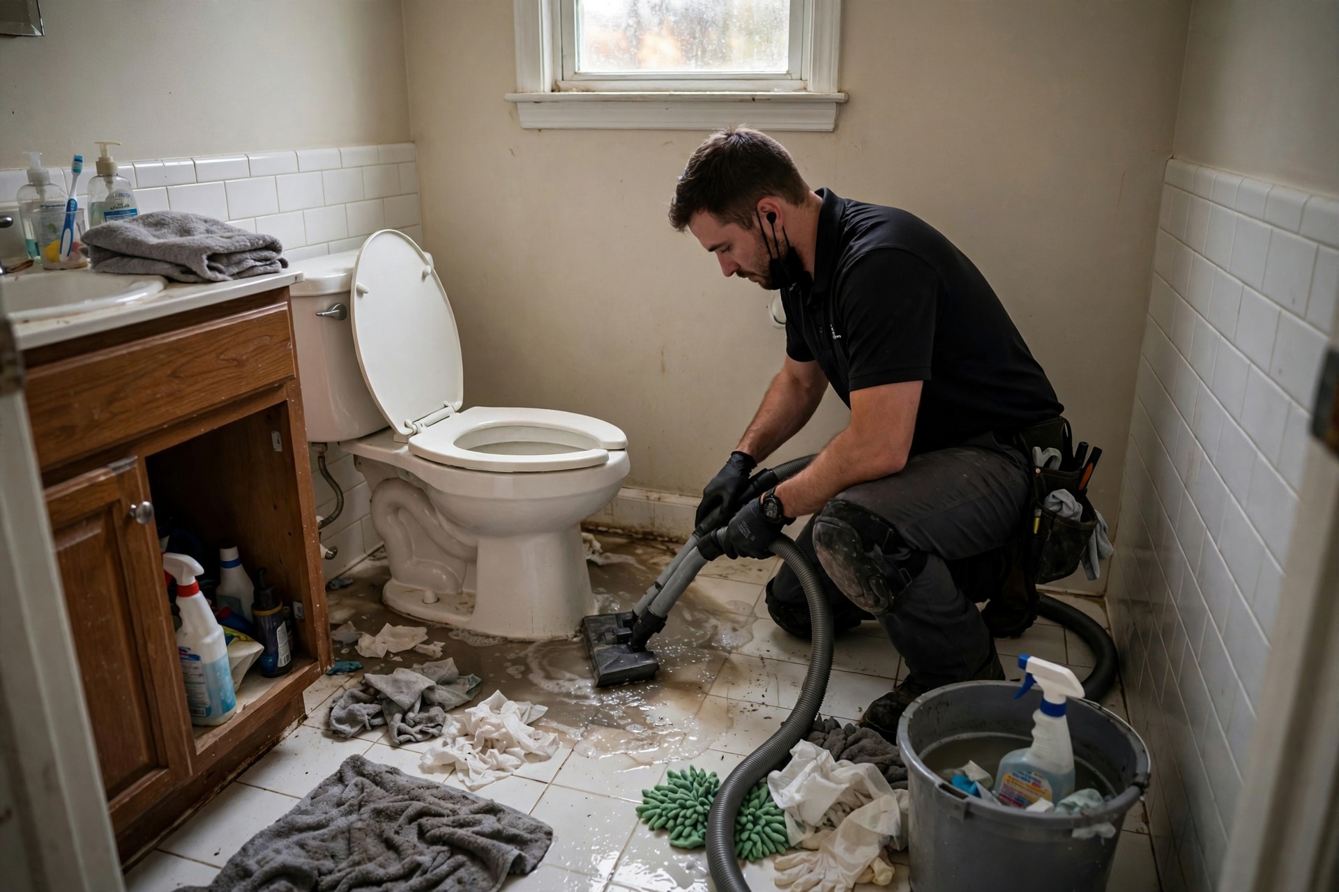 sewage cleanup in Chapel Grove